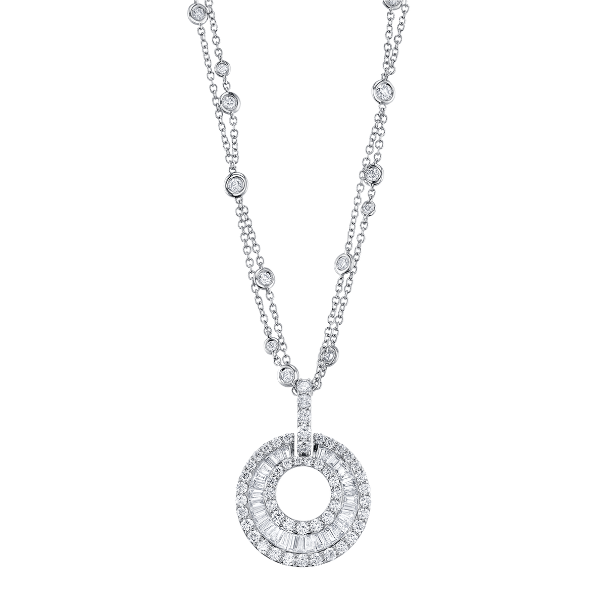 deBoulle Collection Diamond Swirl Pendant