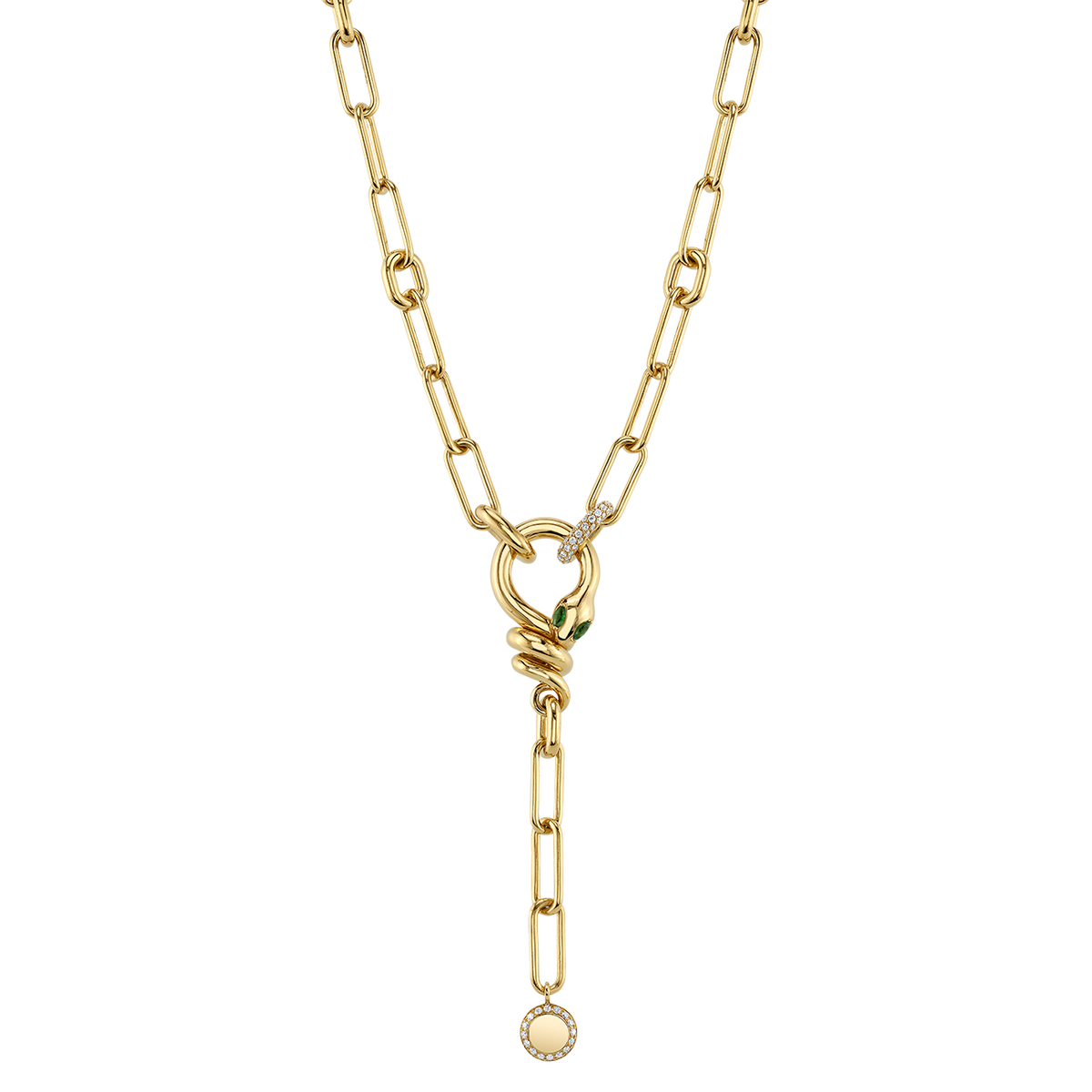 deBoulle Collection Snake Link Necklace