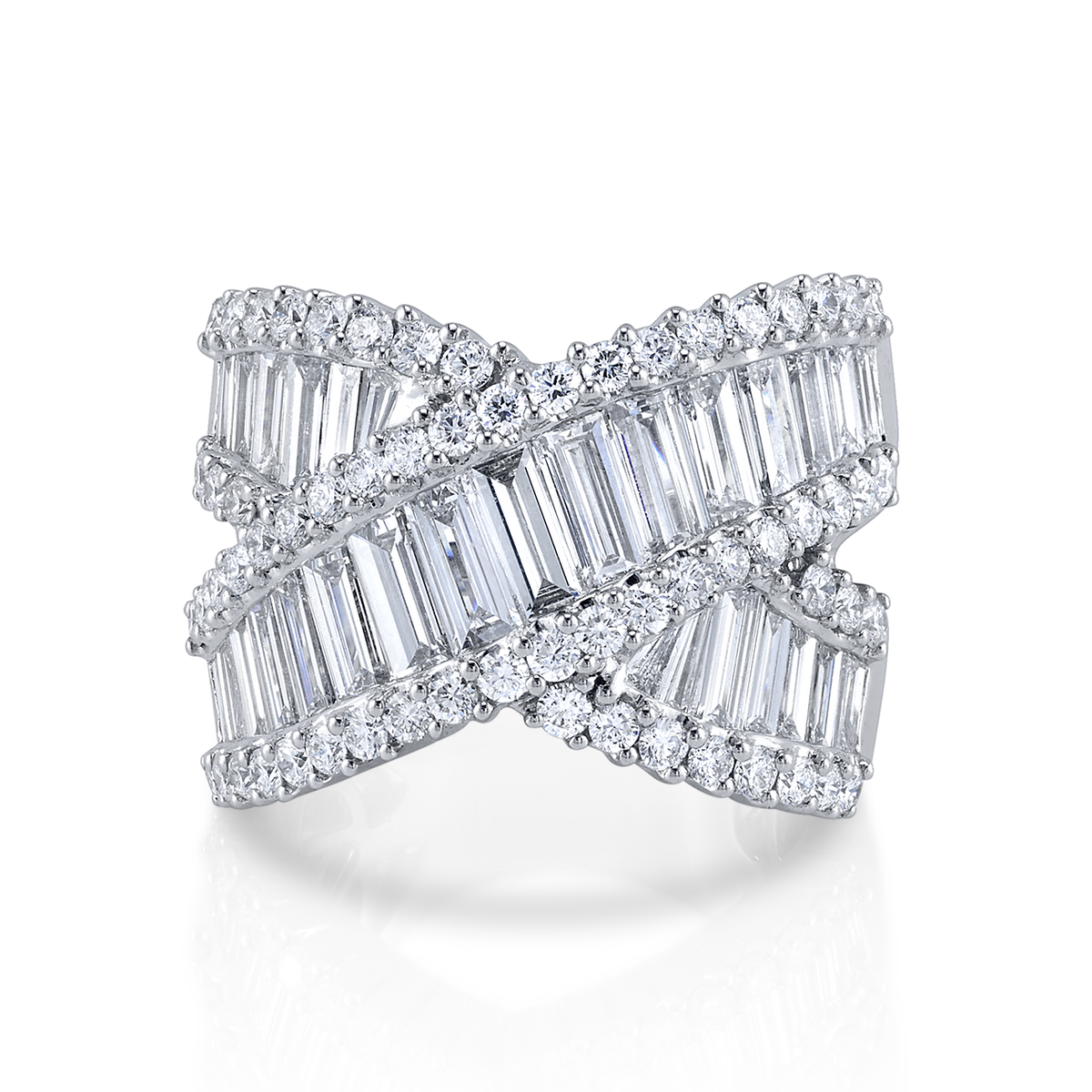 deBoulle Collection Crossover Ring