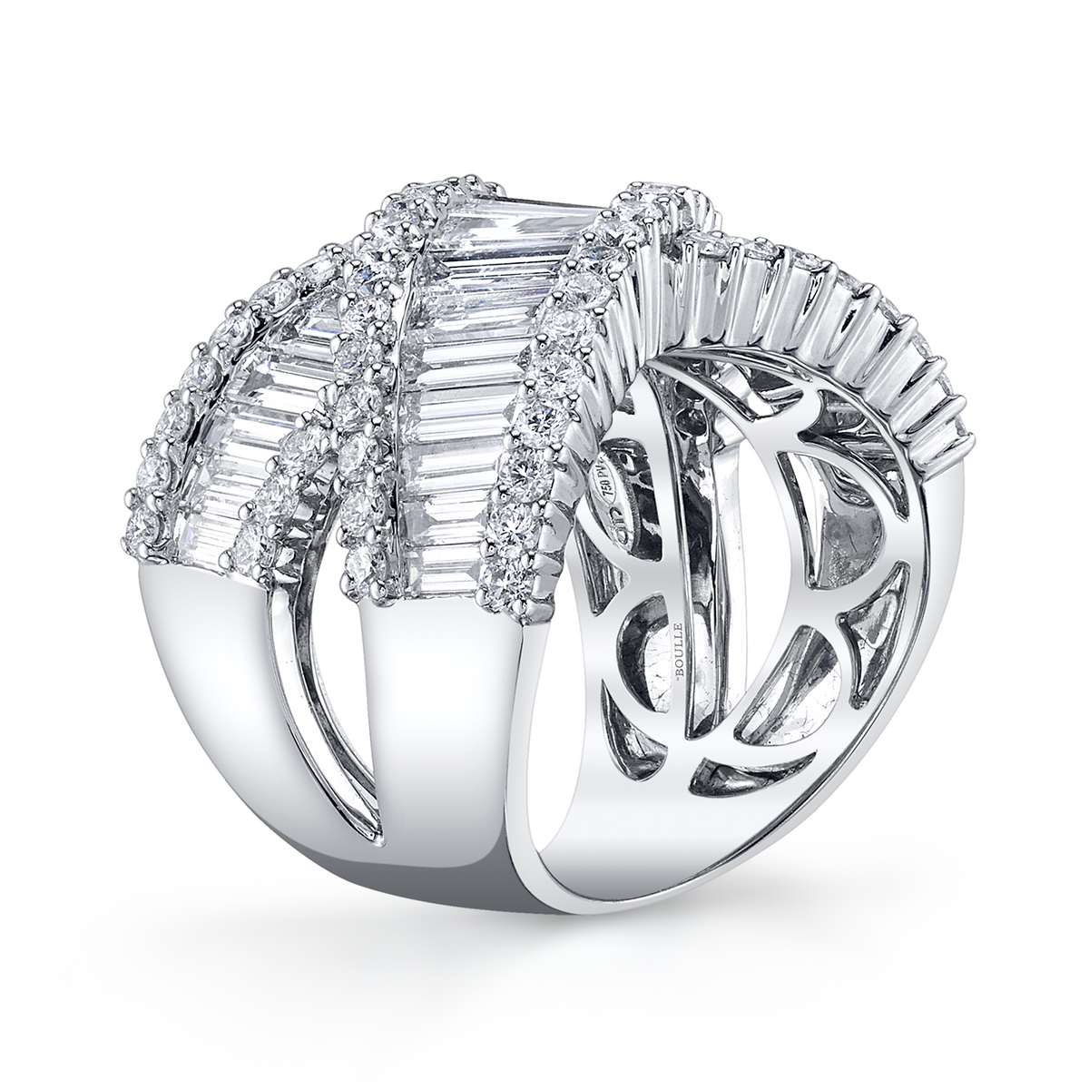 deBoulle Collection Crossover Ring
