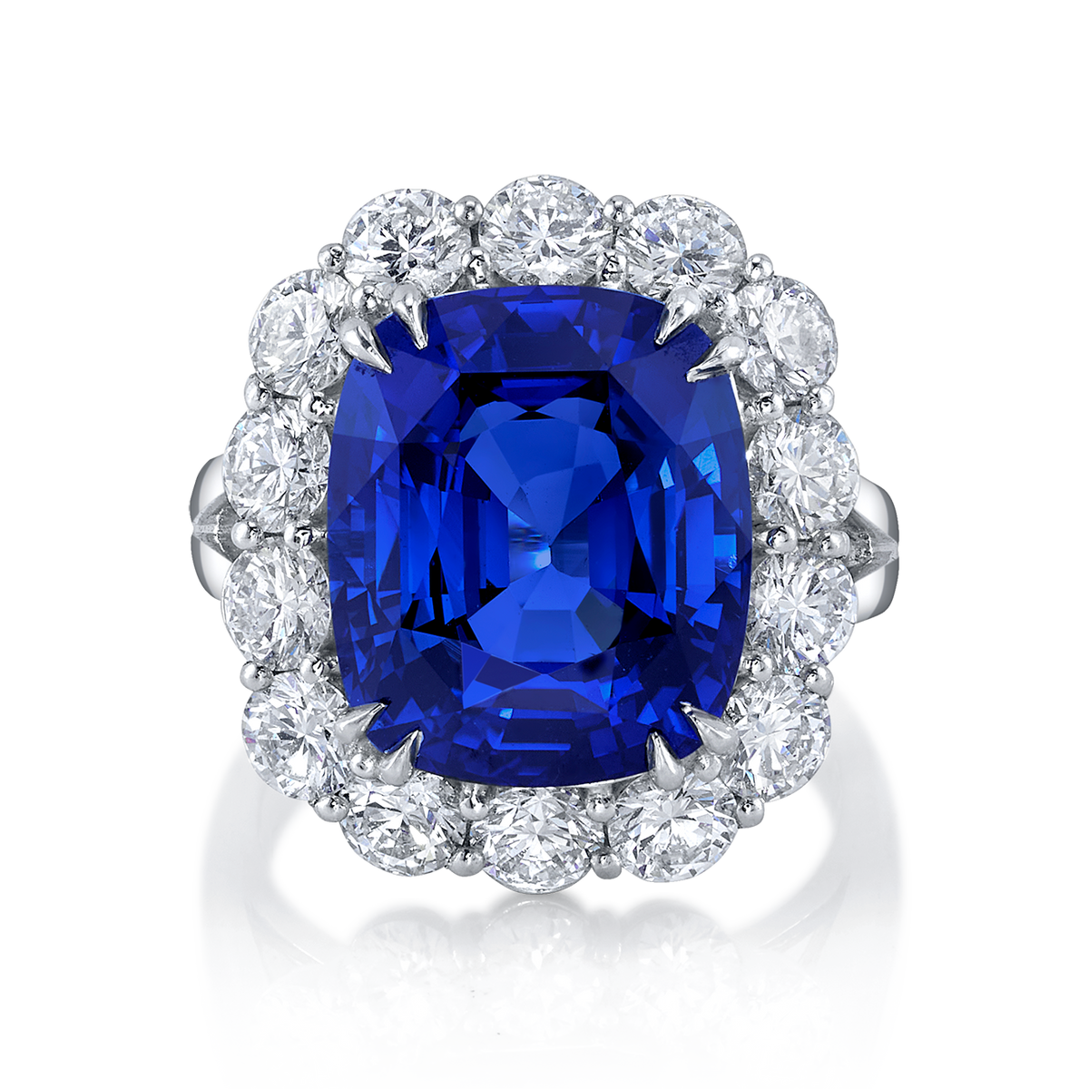 deBoulle High Jewelry Collection Bespoke Sapphire Ring