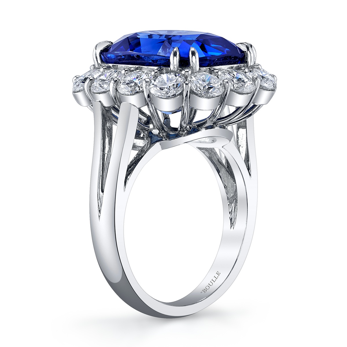 deBoulle High Jewelry Collection Bespoke Sapphire Ring