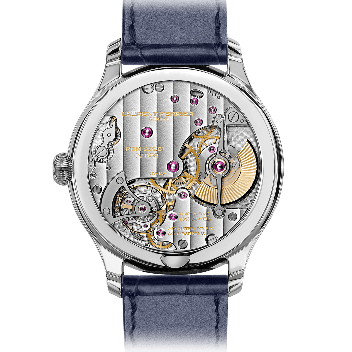 Laurent Ferrier Classic Micro‑Rotor Blue LCF004.G1.CG2