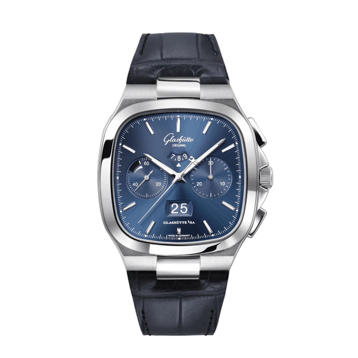 Glashütte Seventies Chronograph Panorama Date 1-37-02-08-02-61