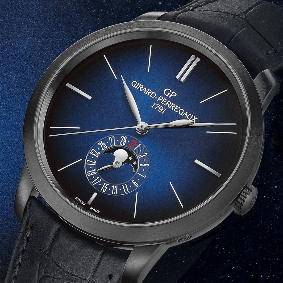 Girard-Perregaux 1966 Blue Moon 49545-11-432-BH6A