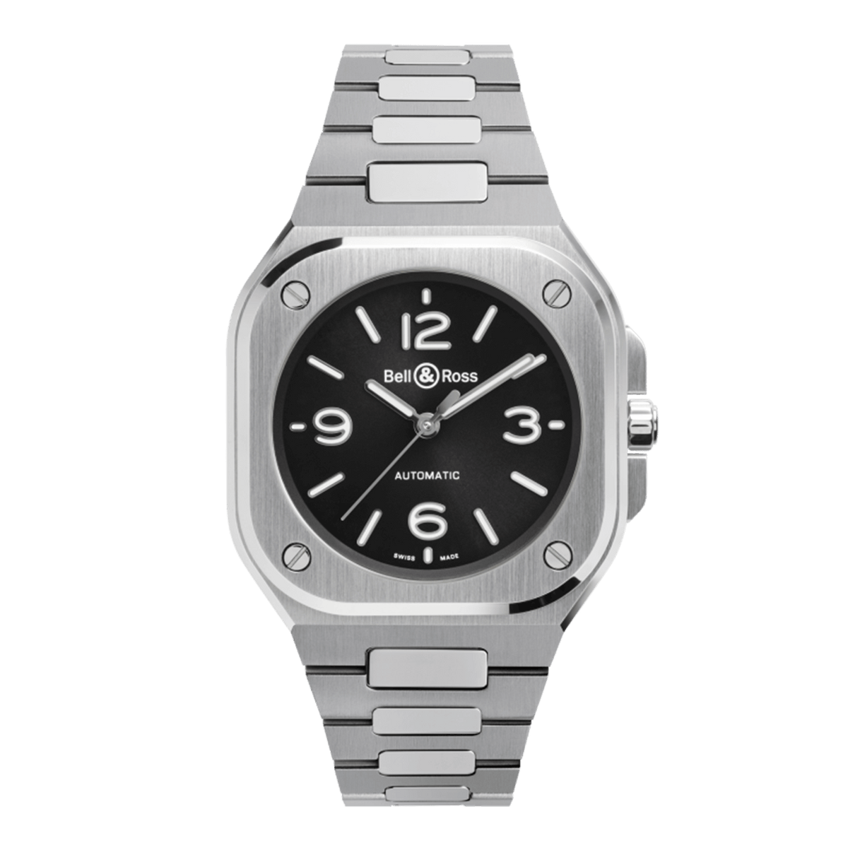 Bell & Ross BR-05 36MM Black Steel BR05A-S-BL-ST/SST