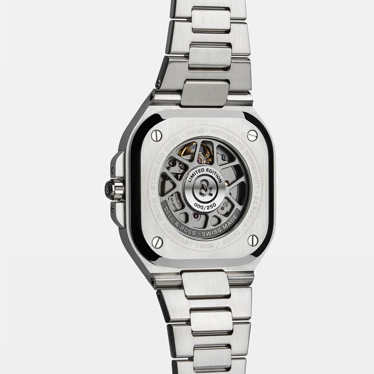 Bell & Ross Skeleton Arctic Blue BR05A-AB-SKST/SST