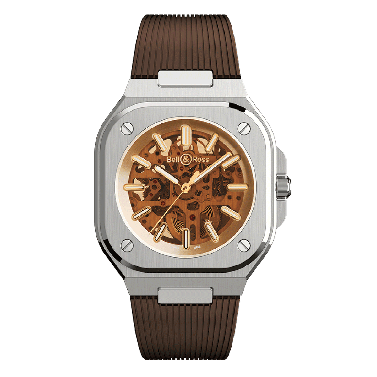 Bell & Ross BR-05 Skeleton Golden BR05A-CH-SKST/SRB
