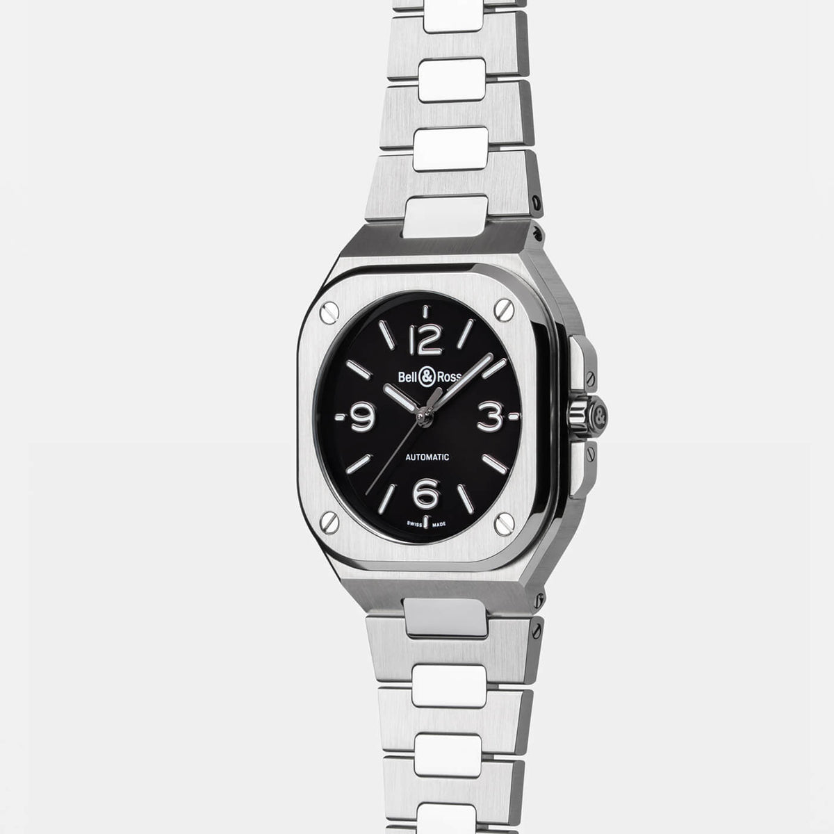 Bell & Ross BR-05 36MM Black Steel BR05A-S-BL-ST/SST