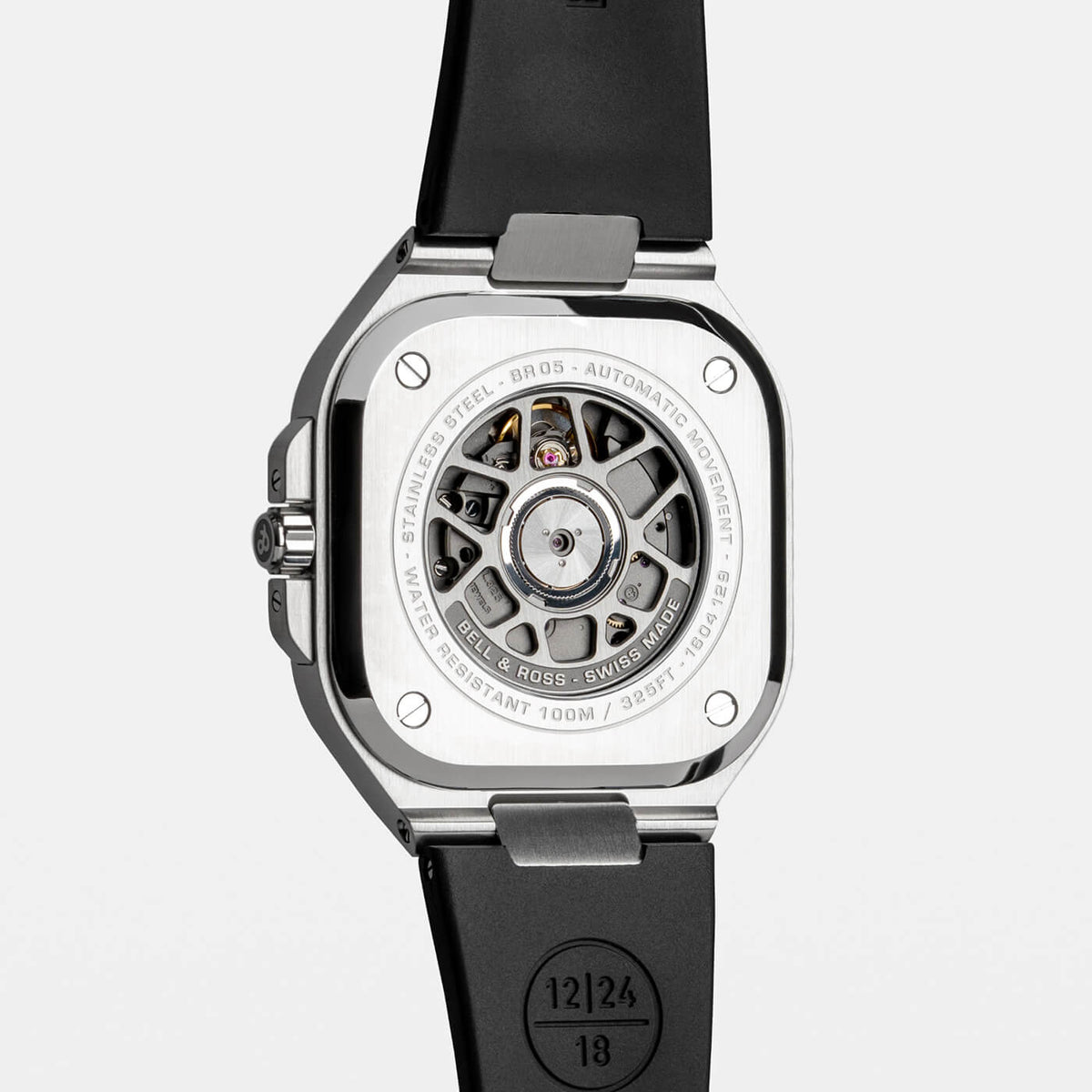 Bell & Ross BR-05 GMT Black BR05G-BL-ST/SRB