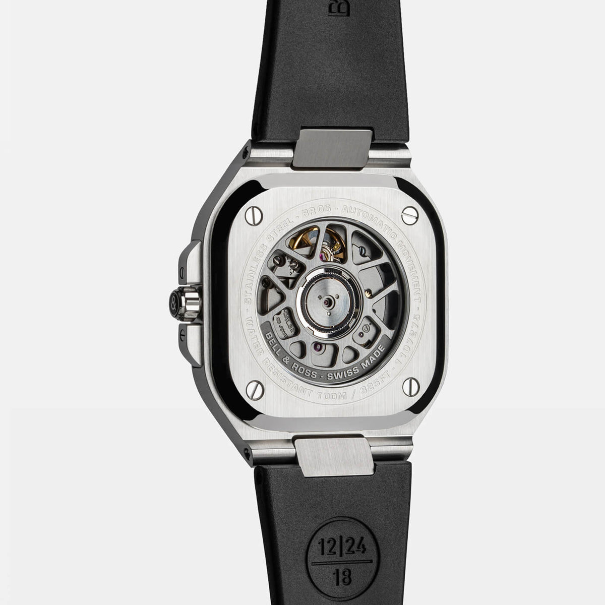 Bell & Ross BR-05 Black Steel BR05A-BL-ST/SRB