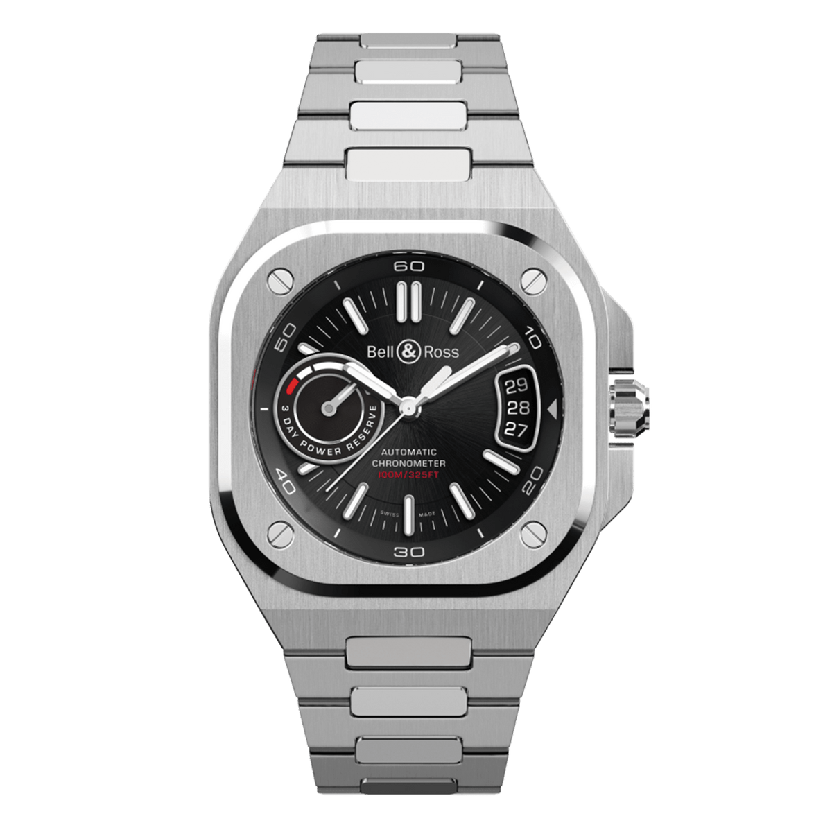 Bell & Ross BR-X5 Black Steel BRX5R-BL-ST/SST