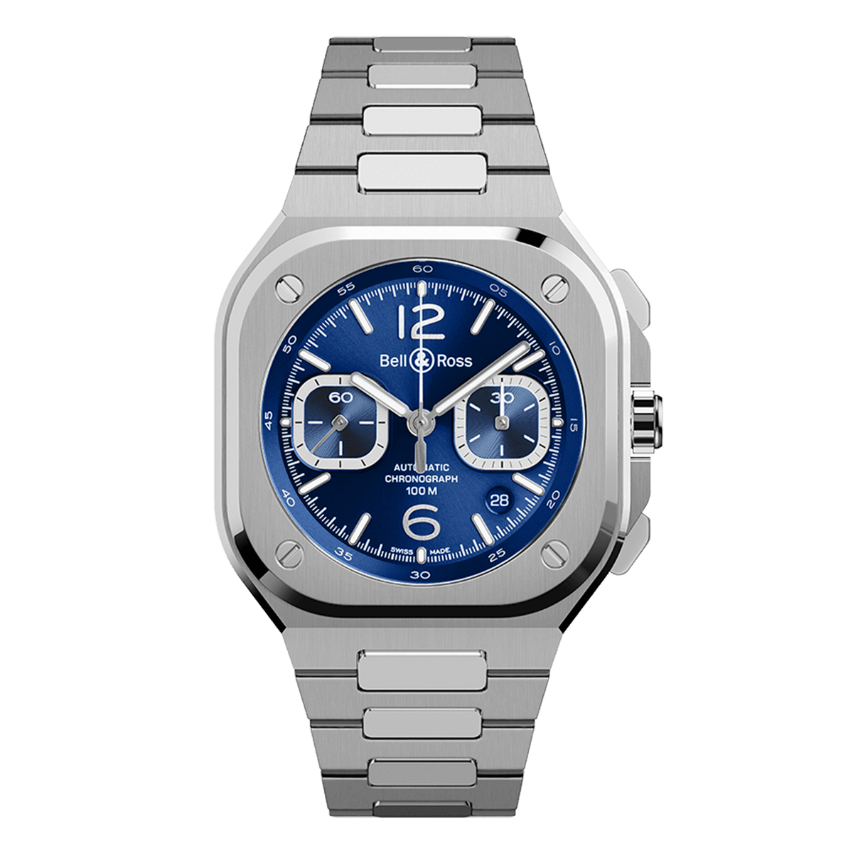 Bell & Ross BR-05 Chrono Blue Steel BR05C-BLU-ST/SST