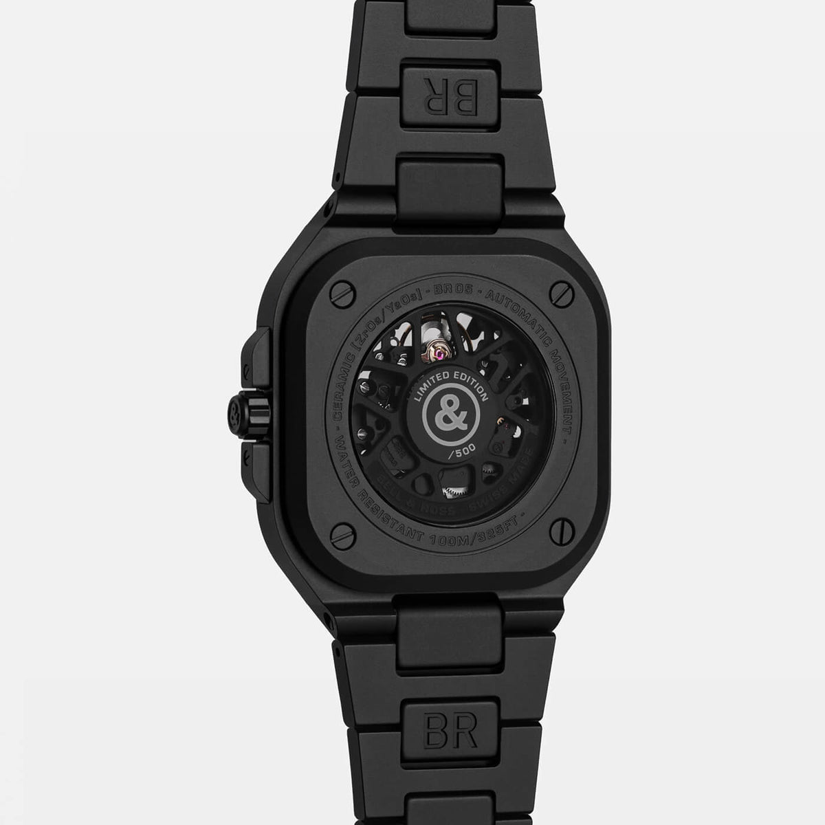 Bell & Ross Skeleton Black Lum Ceramic BR05A-BLM-SKCE/SCE