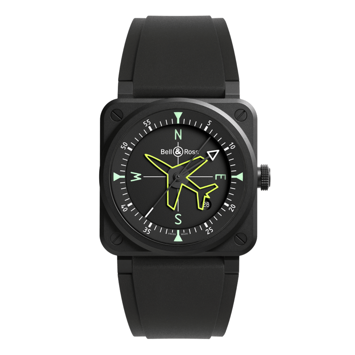 Bell & Ross BR-03 Gyrocompass BR03A-CPS-CE/SRB