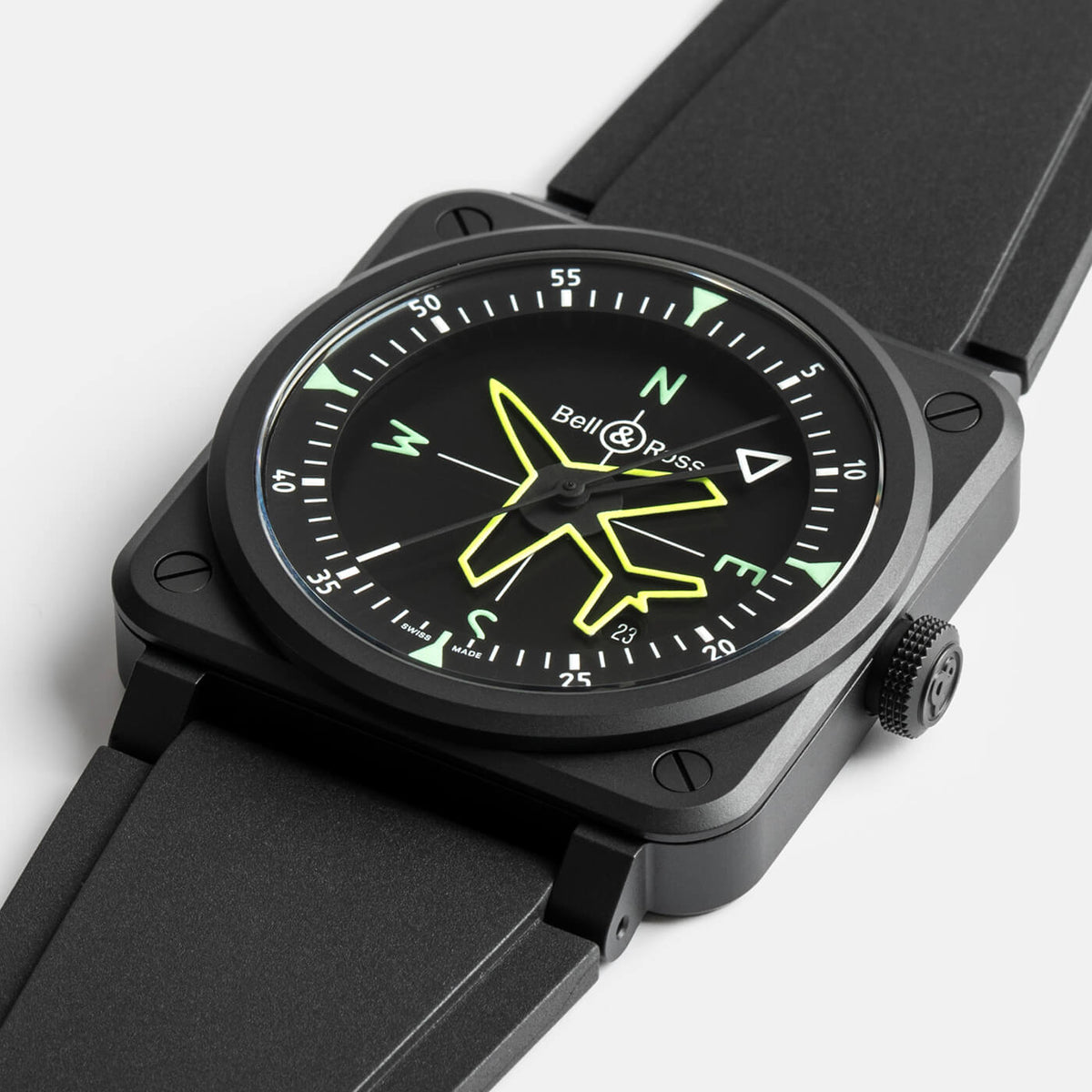 Bell & Ross BR-03 Gyrocompass BR03A-CPS-CE/SRB