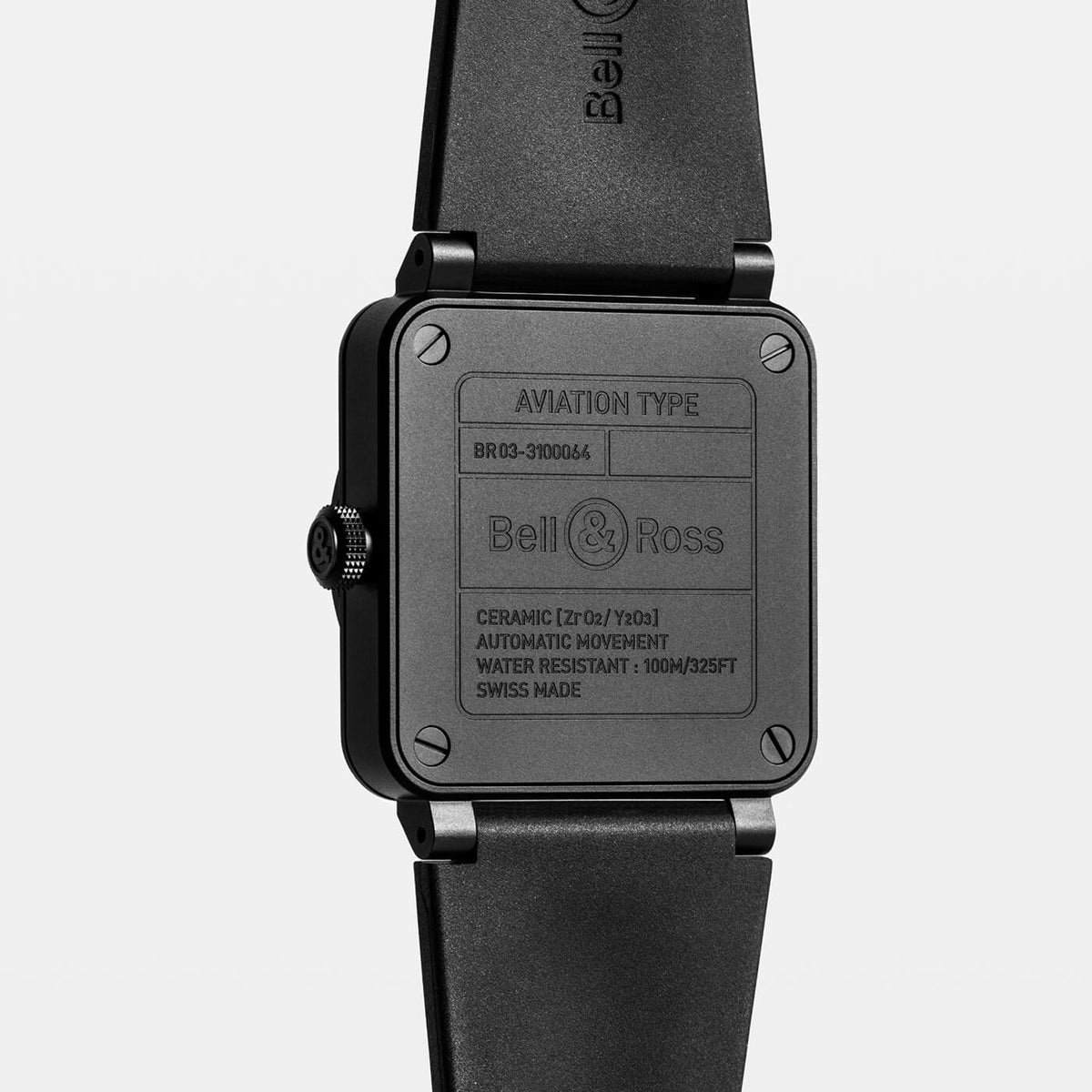 Bell & Ross BR-03 Black Matte BR03A-BL-CE/SRB