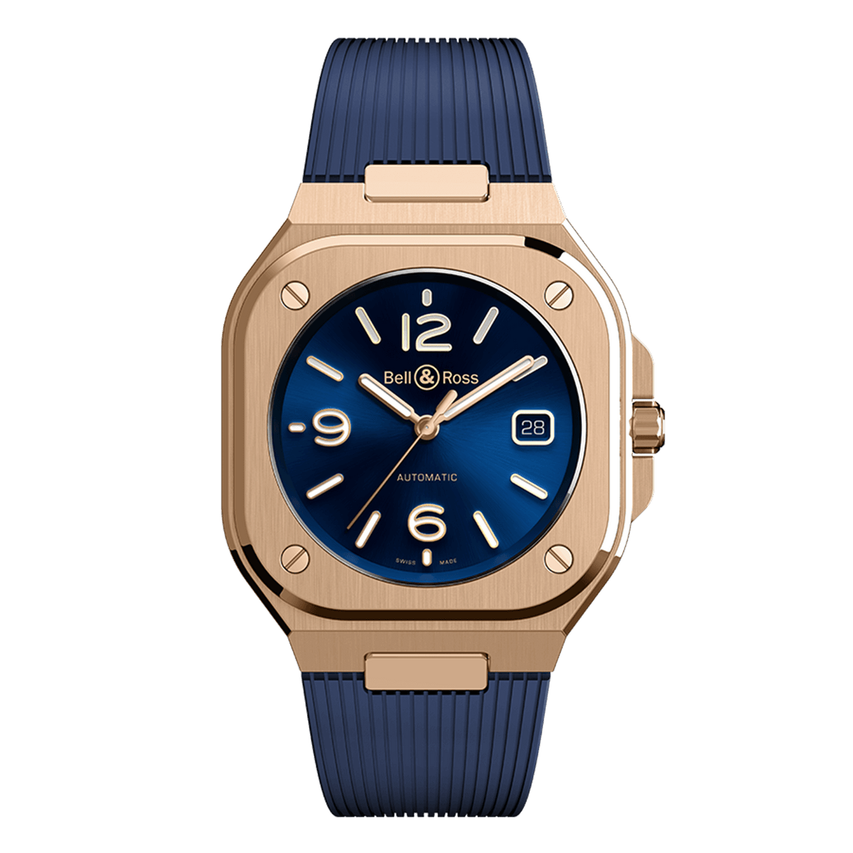 Bell & Ross BR-05 Blue Gold BR05A-BLU-PG/SRB