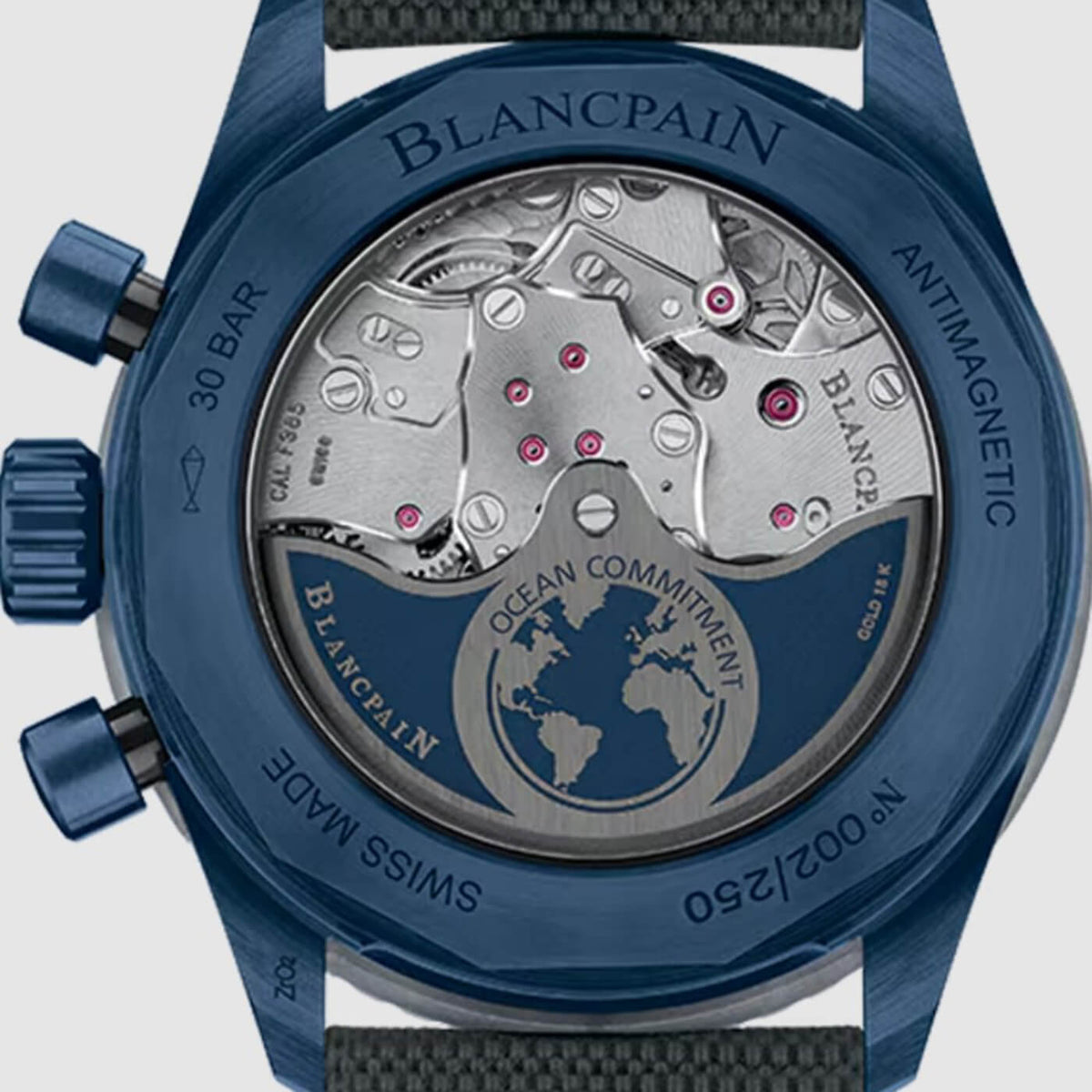 Blancpain Fifty Fathoms Bathyscaphe Chronographe Flyback Ocean Commitment 5200 0310 G52A
