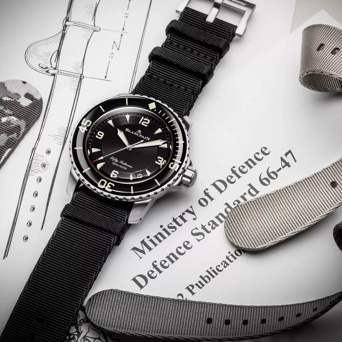 Blancpain Fifty Fathoms Automatique 5015 12B30 NABA