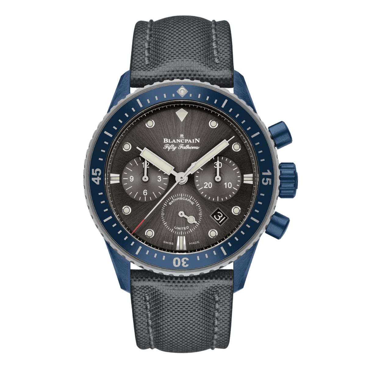 Blancpain Fifty Fathoms Bathyscaphe Chronographe Flyback Ocean Commitment 5200 0310 G52A