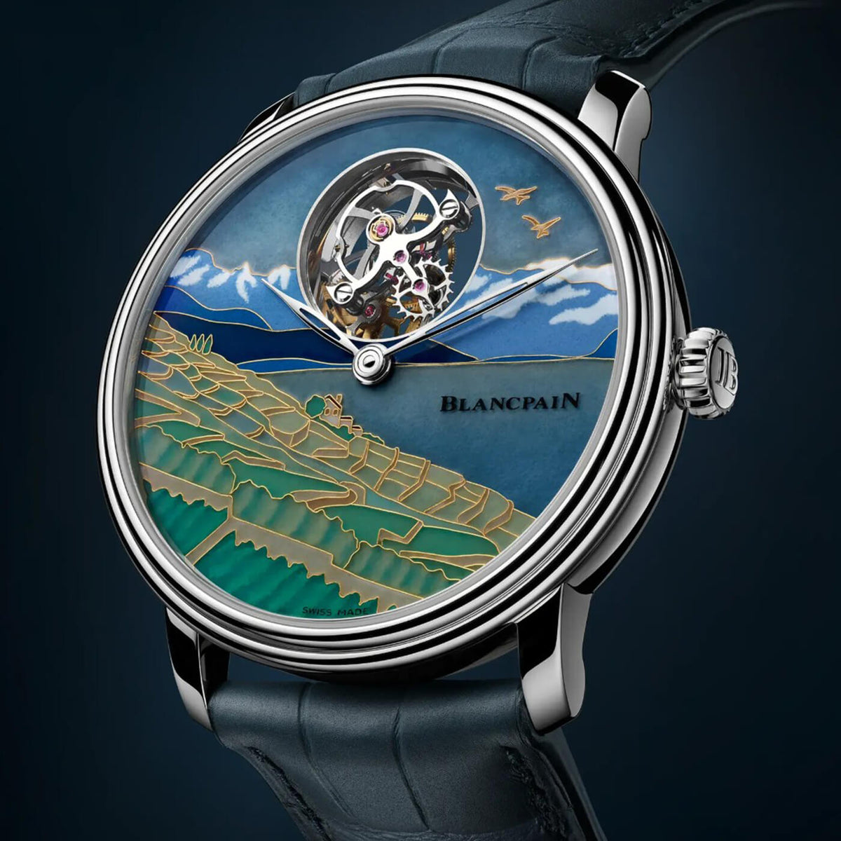 Blancpain Métiers D'Art Emails Cloisonne 66240 3433 55B
