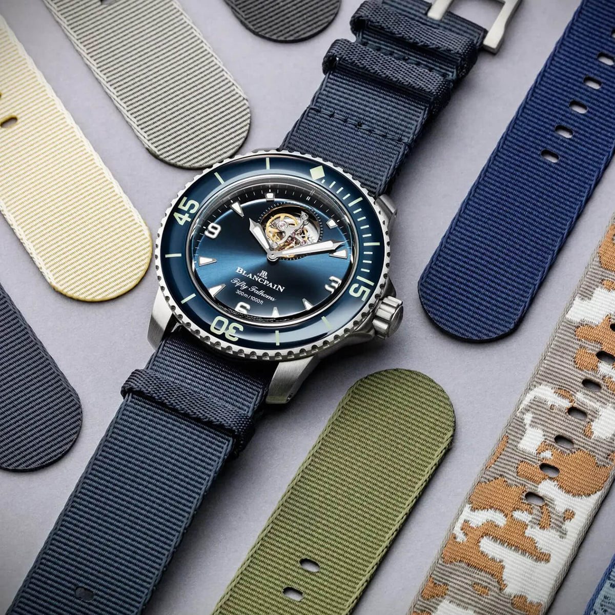 Blancpain Fifty Fathoms Tourbillon 8 Jours 5025 12B40 NAOA