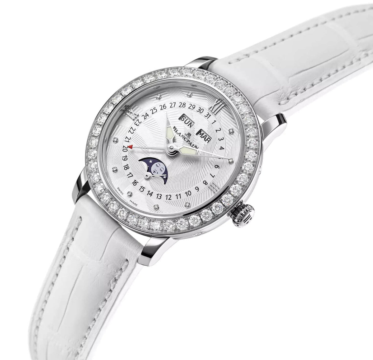 Blancpain Ladybird Quantieme Complet 3663A 4654 55B