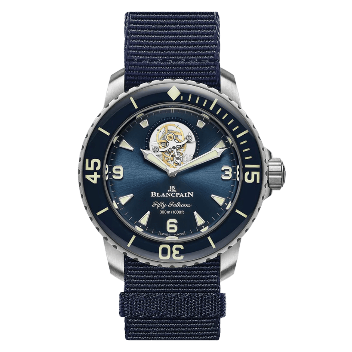 Blancpain Fifty Fathoms Tourbillon 8 Jours 5025 12B40 NAOA