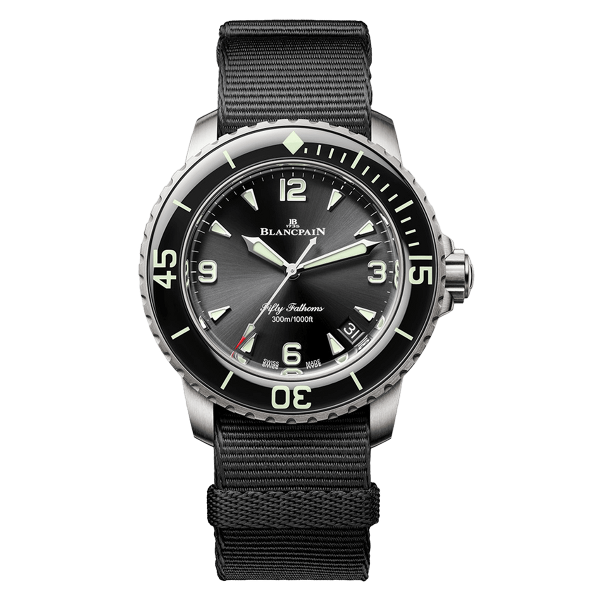 Blancpain Fifty Fathoms Automatique 5010 12B30 NABA