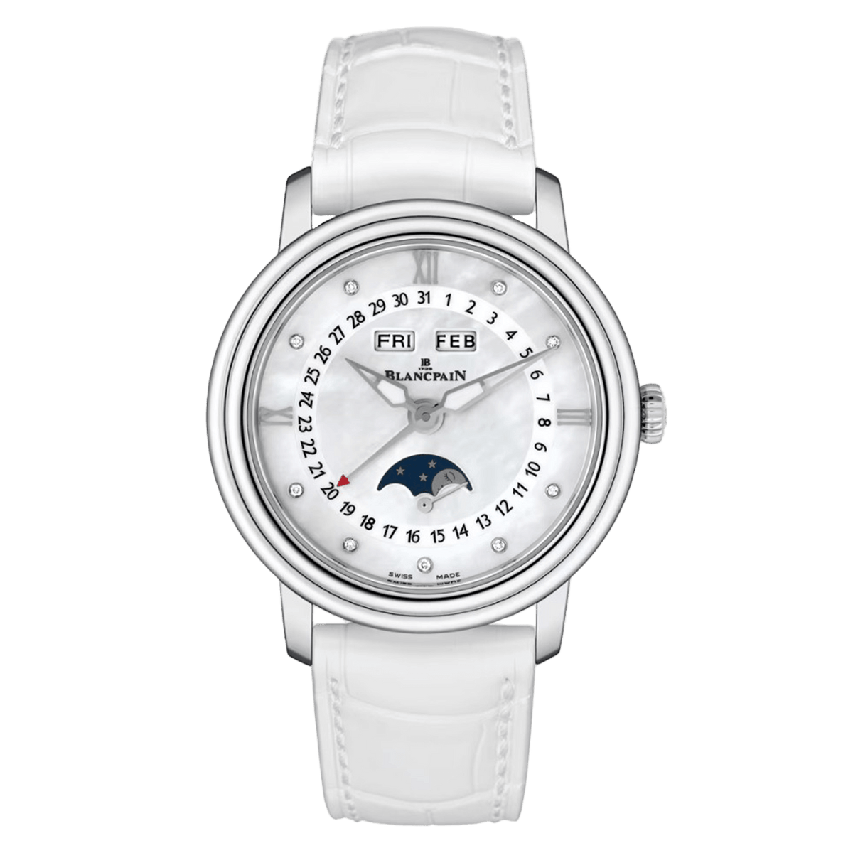 Blancpain Ladybird Quantieme Complet 3663 1154 55B