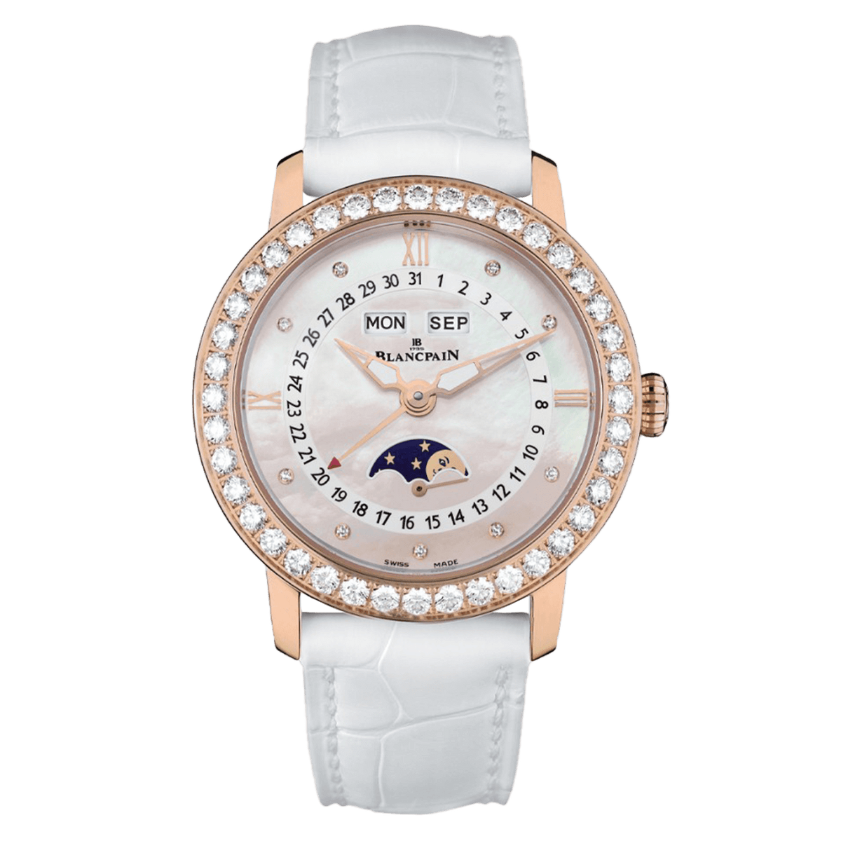 Blancpain Ladybird Quantieme Complet 3663 2954 55B