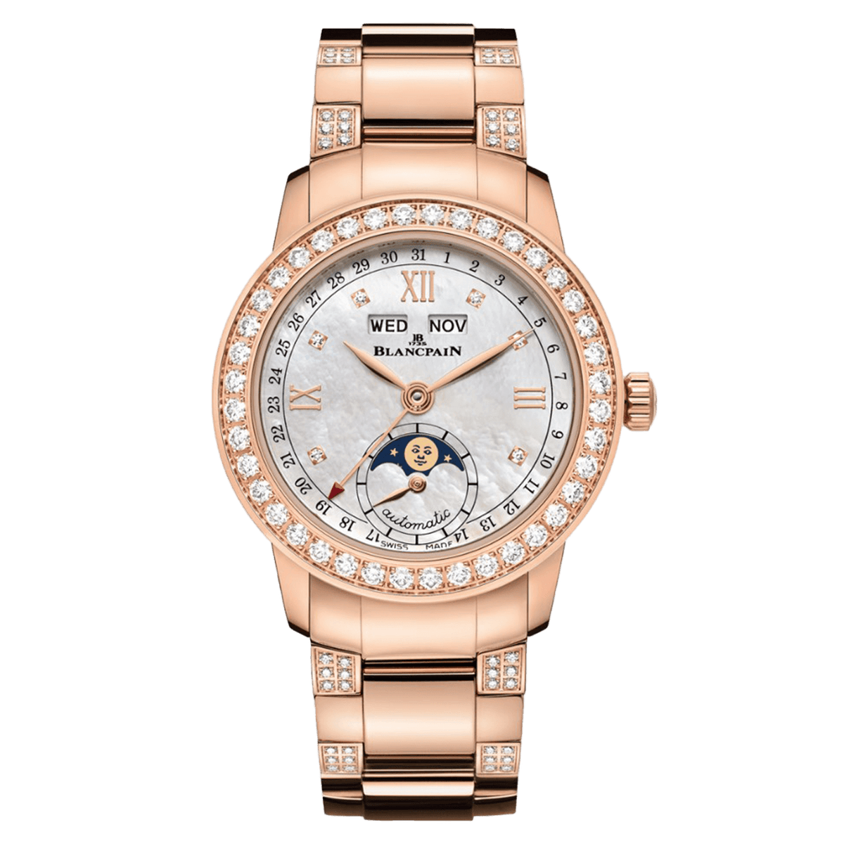 Blancpain Ladybird Quantieme Complet 2360 2991A 89A
