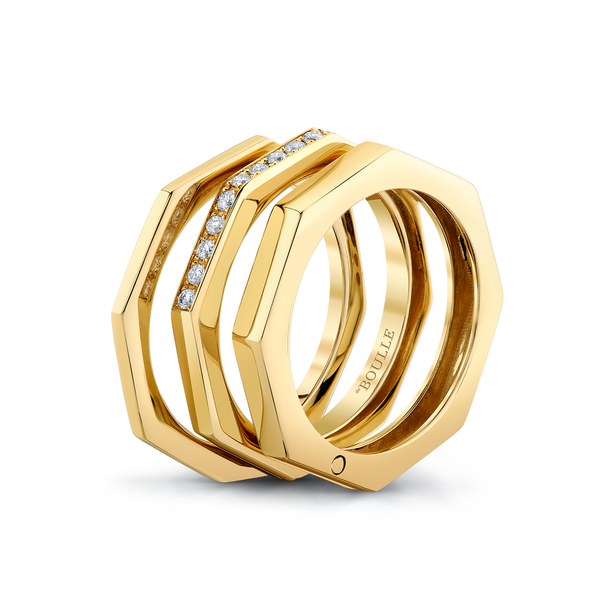 deBoulle Collection Triple Stacked Ring