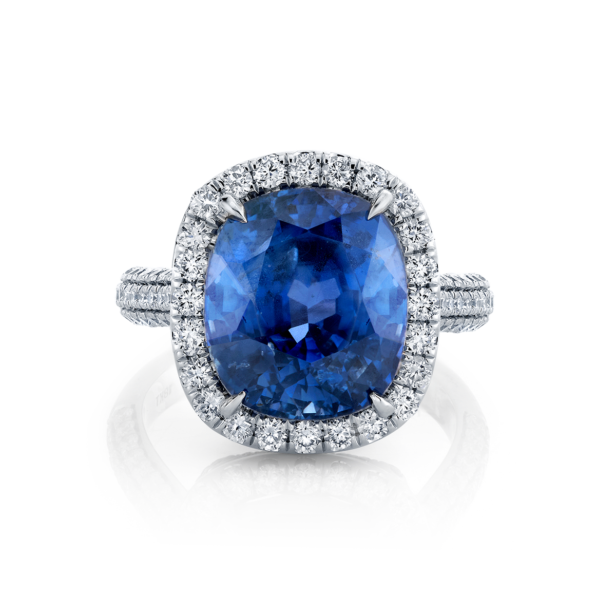 deBoulle High Jewelry Sapphire Fleur Ring