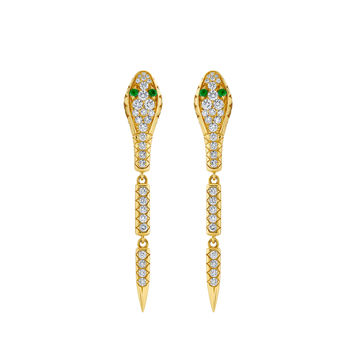 deBoulle Collection Serpent Earrings