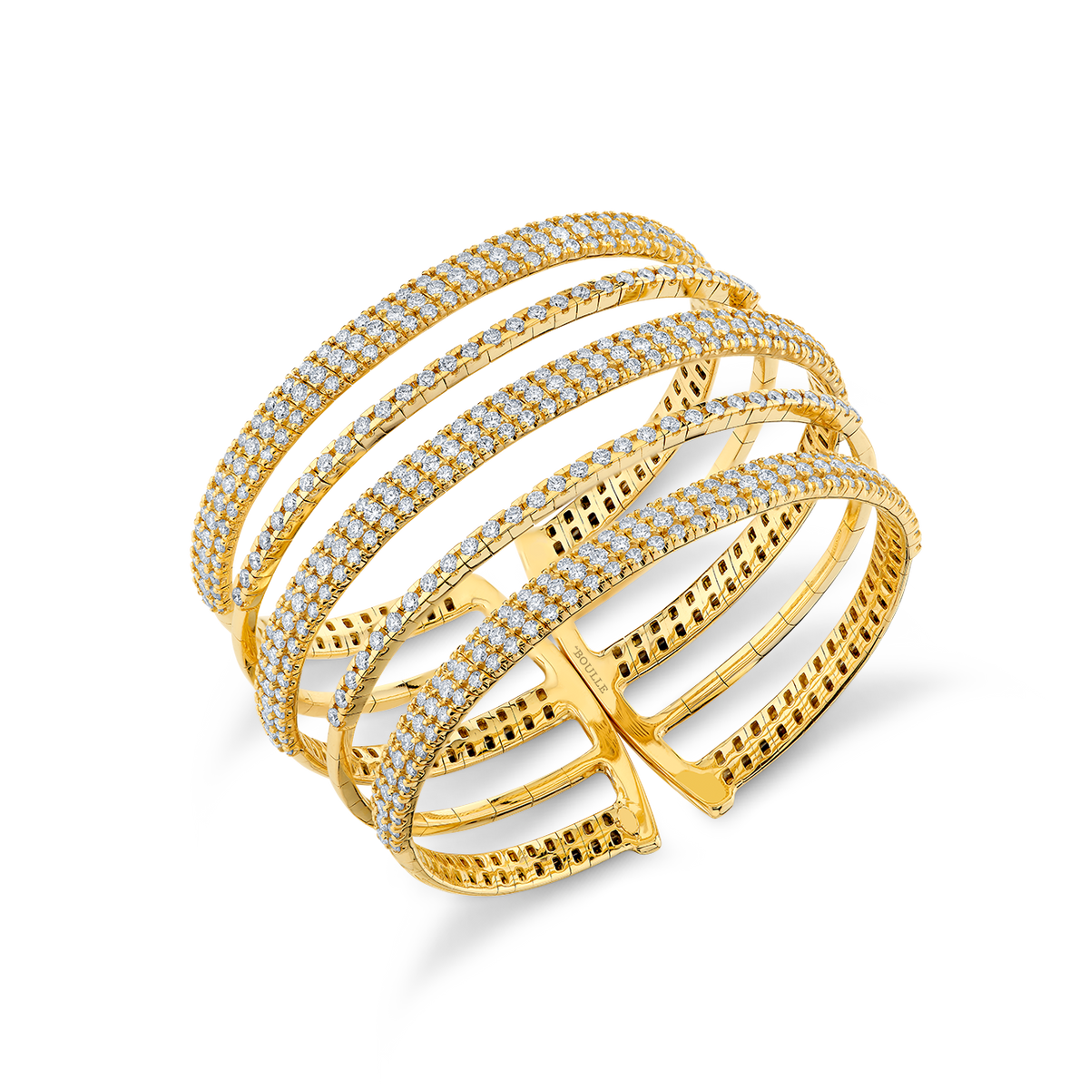 deBoulle Collection Diamond Layered Bangle