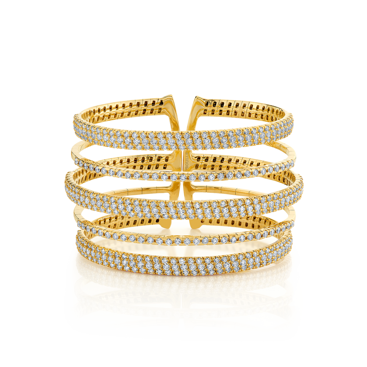 deBoulle Collection Diamond Layered Bangle