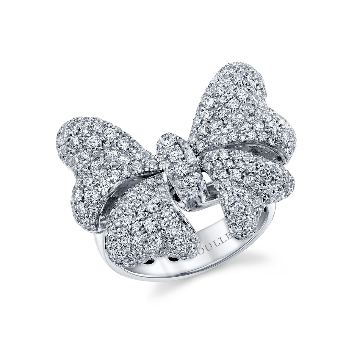 deBoulle Collection Diamond Bow Ring