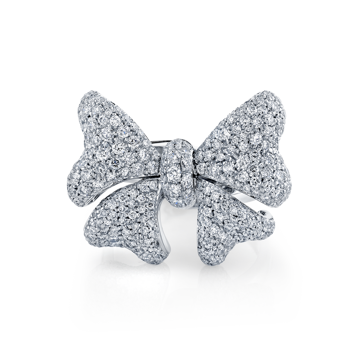 deBoulle Collection Diamond Bow Ring