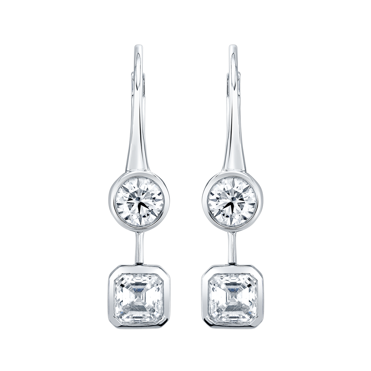 deBoulle Collection Diamond Dangle Drop Earrings
