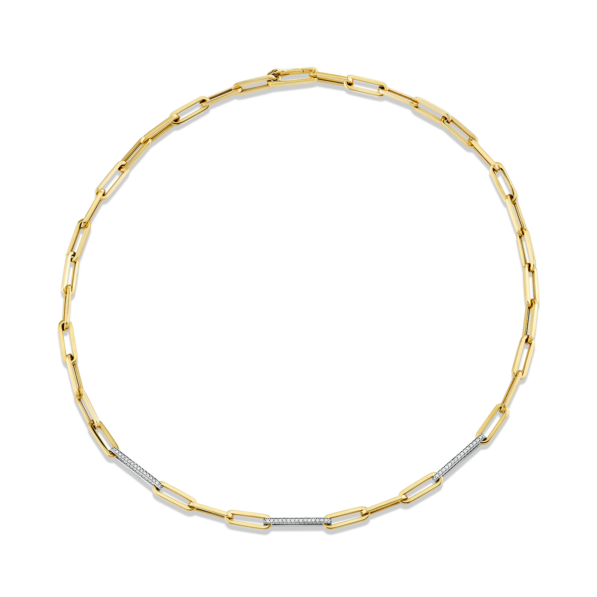 deBoulle Collection Diamond Link Necklace
