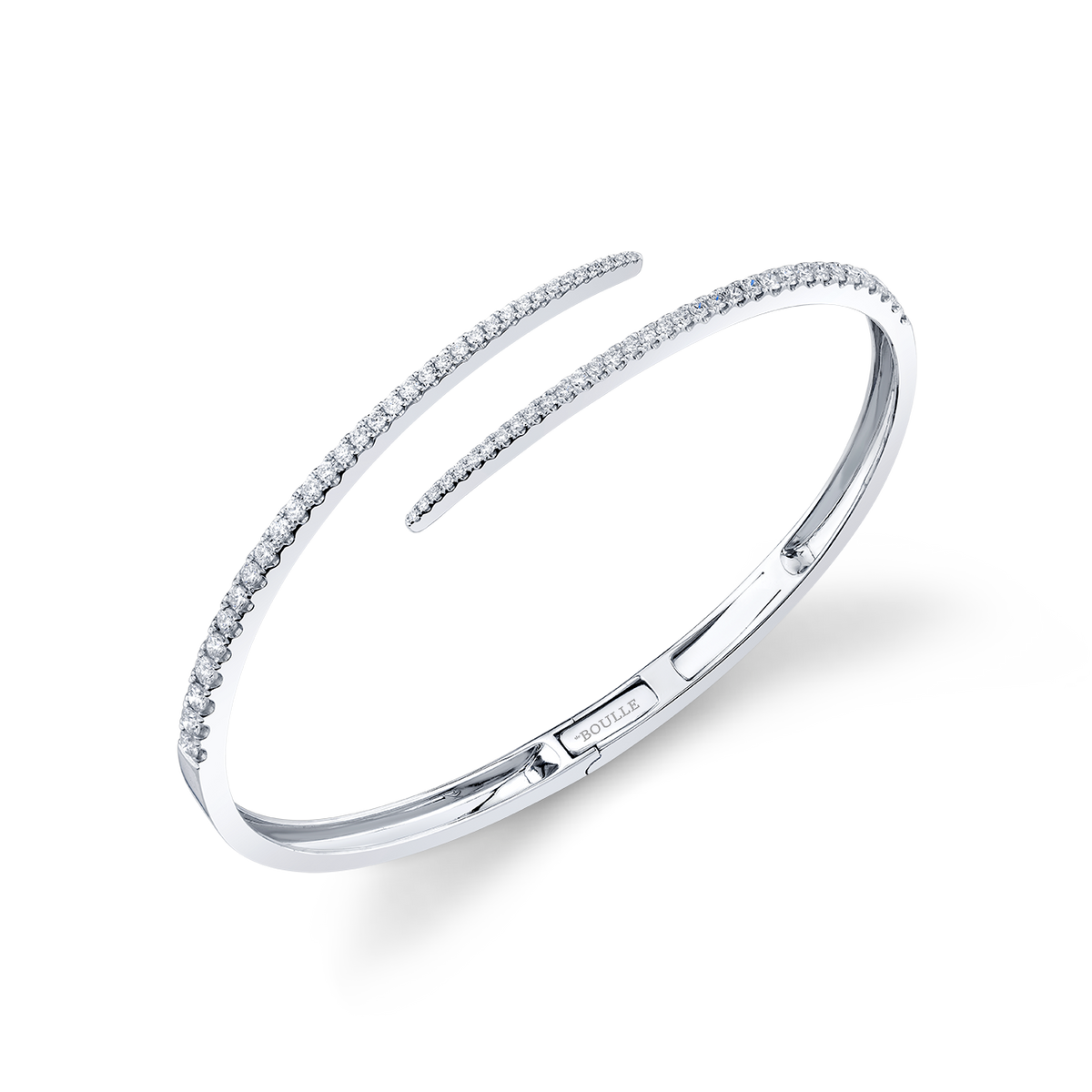deBoulle Collection Diamond Bypass Bangle
