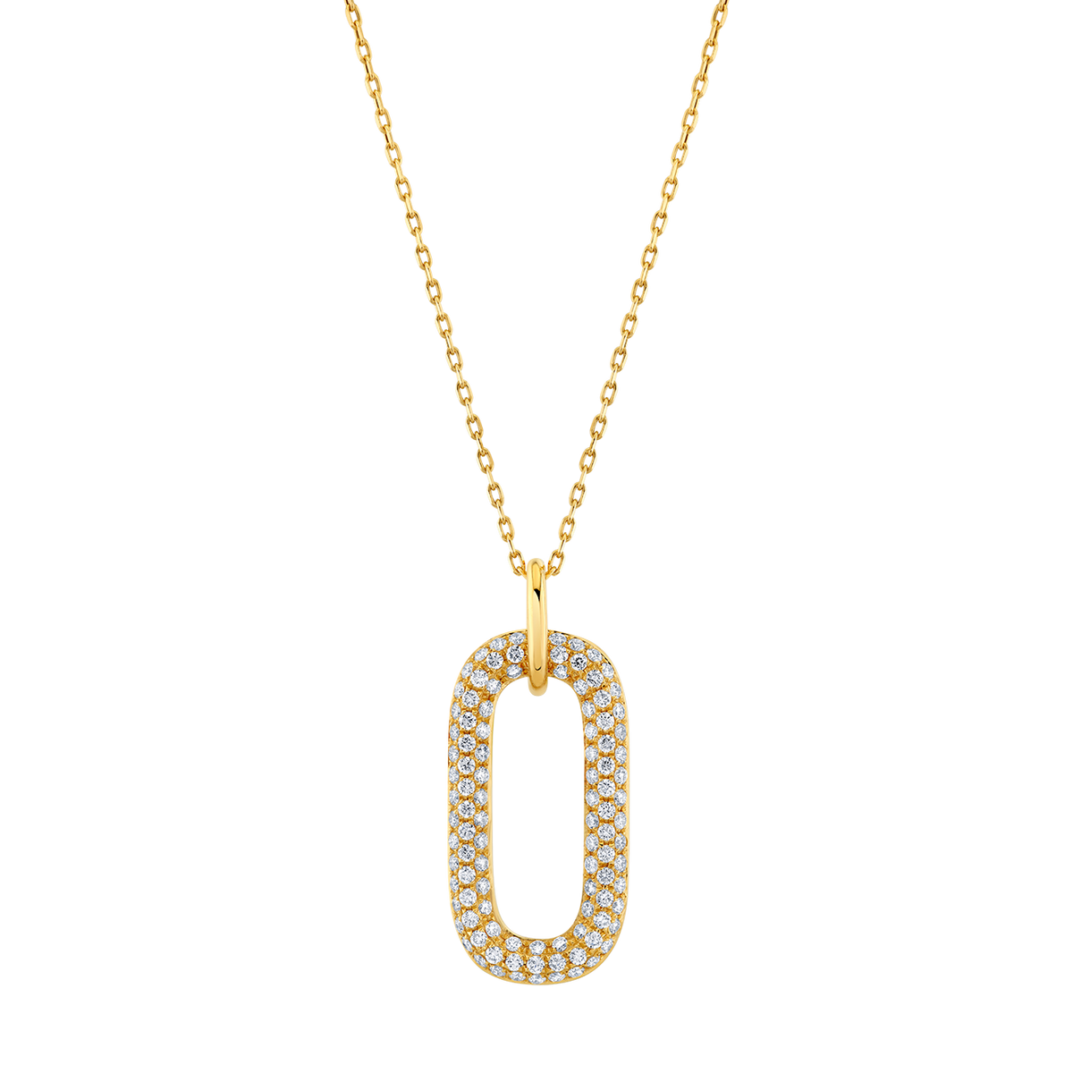 deBoulle Collection Oval Open Link Pendant