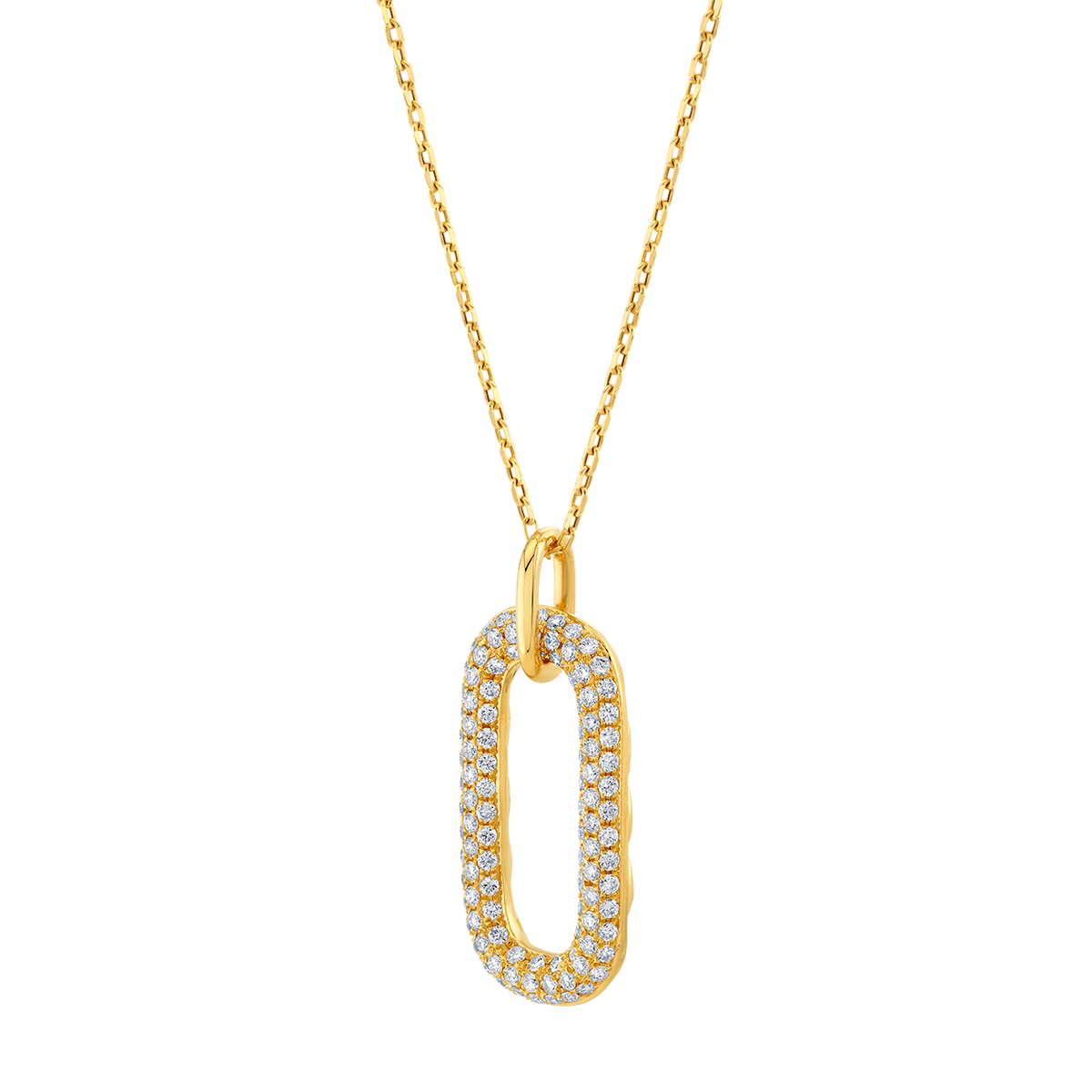 deBoulle Collection Oval Open Link Pendant