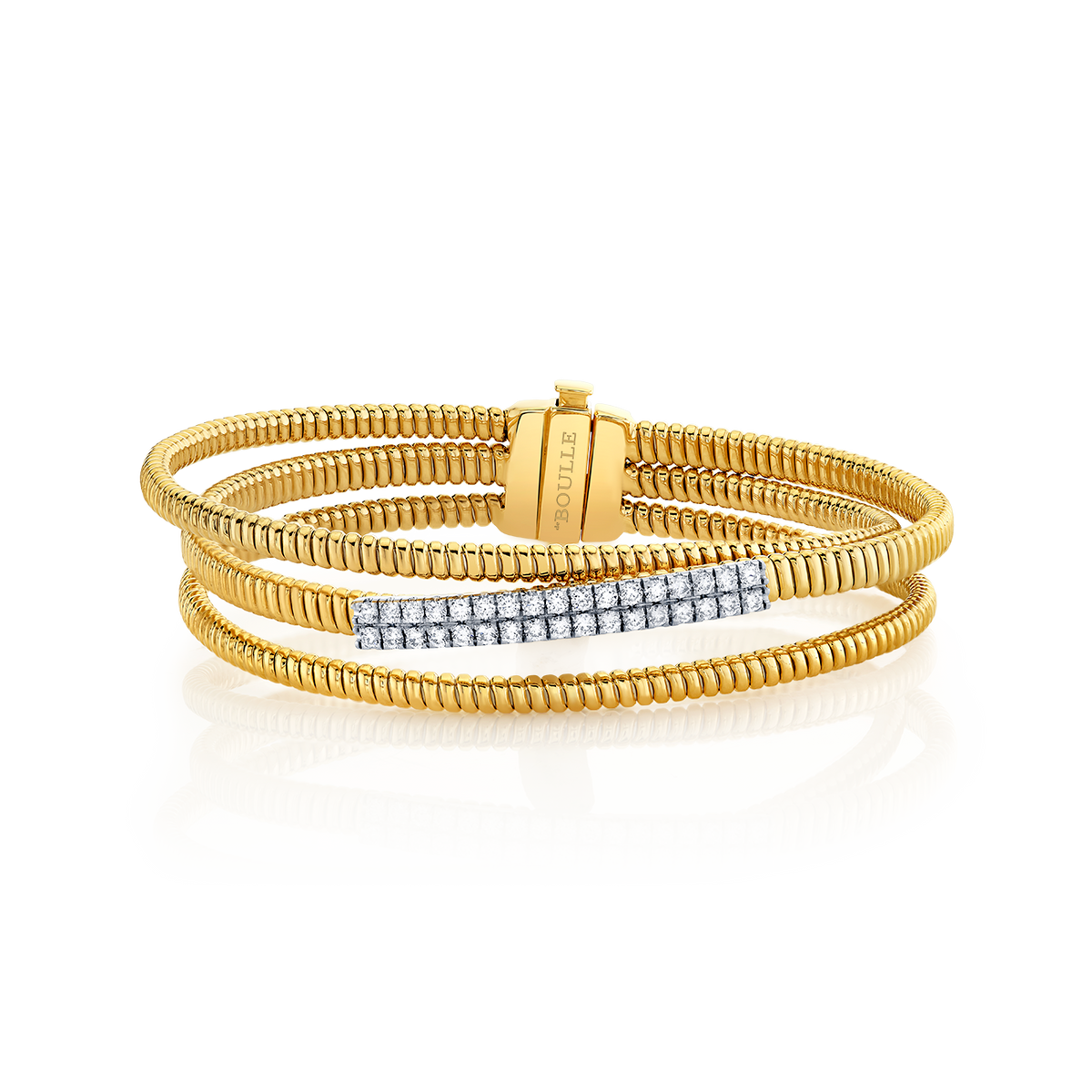 deBoulle Collection Triple Bar Bangle
