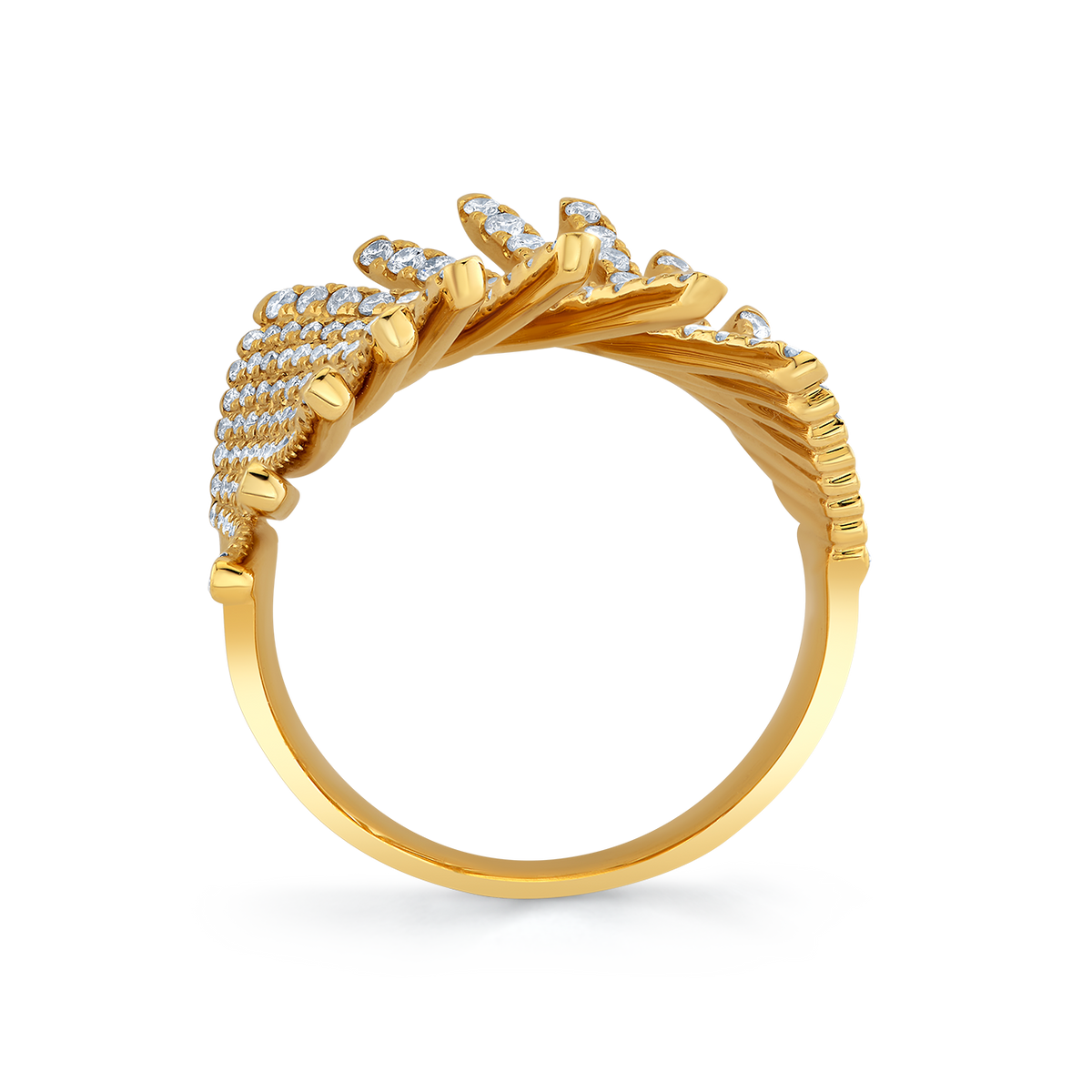 deBoulle Collection Diamond Fan Ring