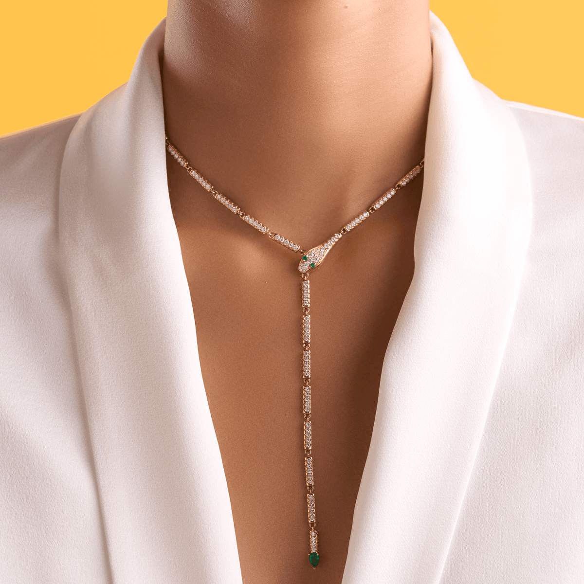 deBoulle Collection Serpent Necklace