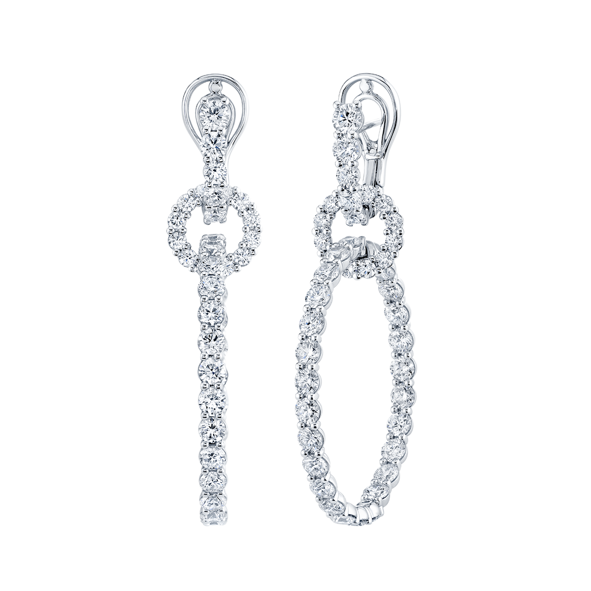 deBoulle High Jewelry Lumière Hoops