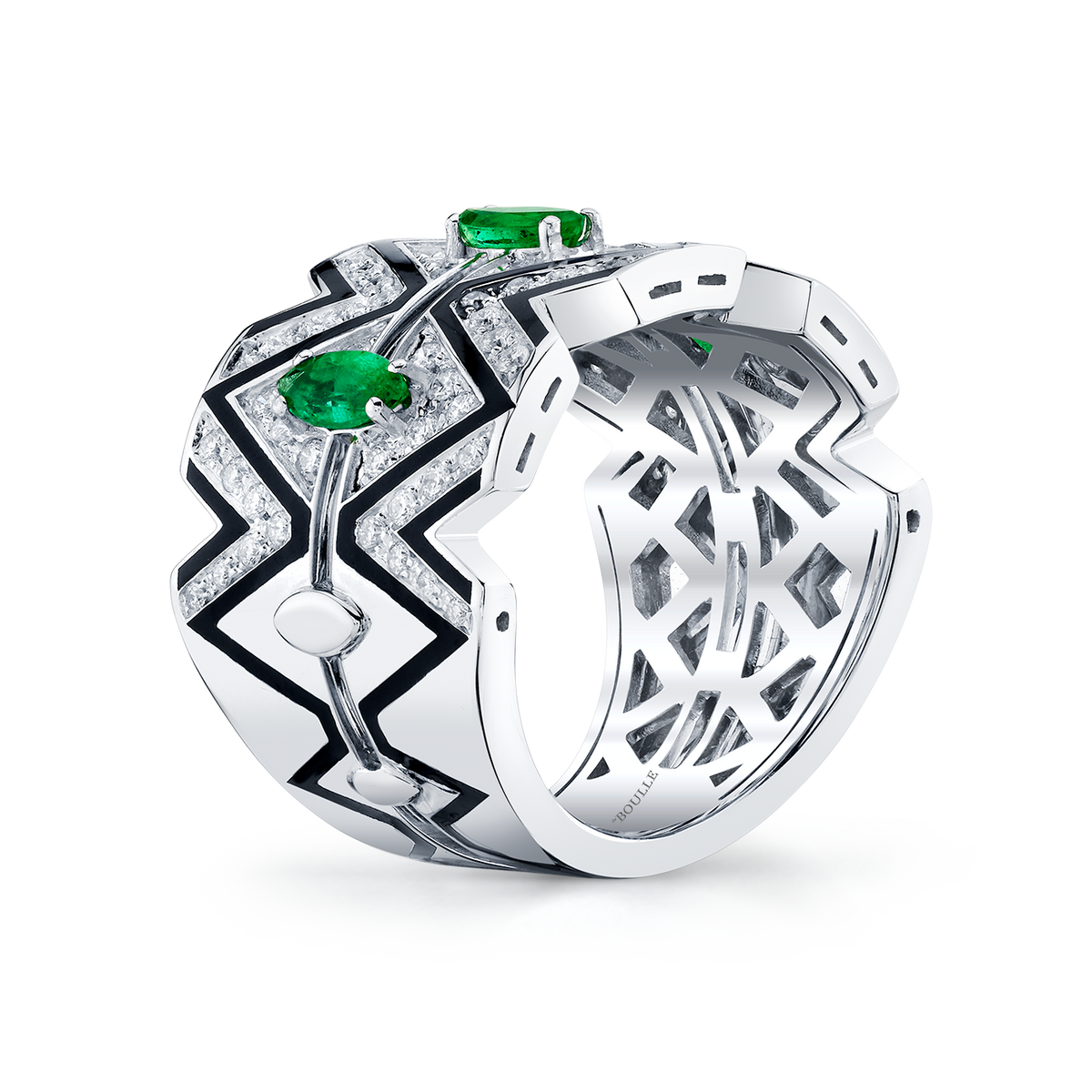 deBoulle Collection Chevron Ring